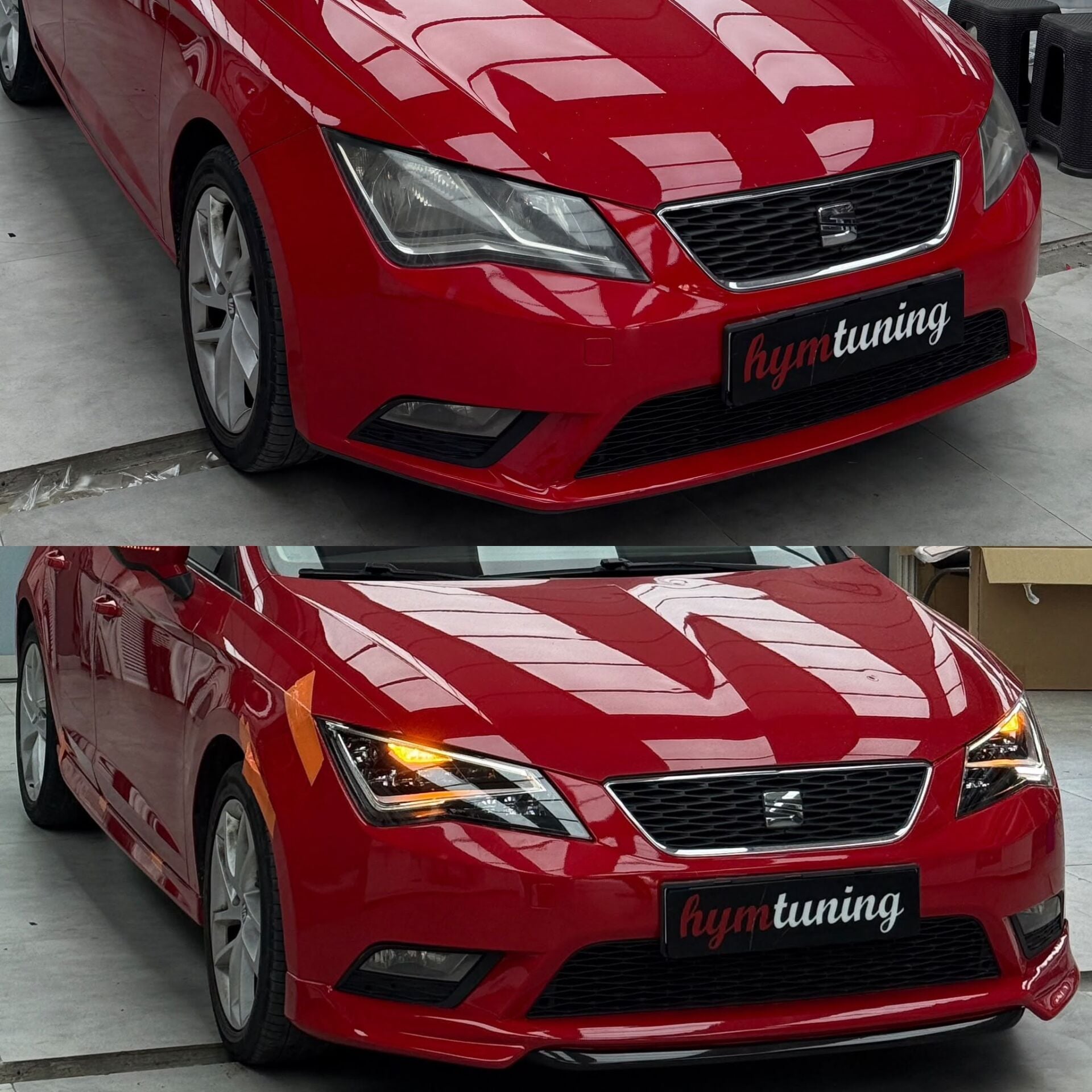 Seat Leon Mk3 Sağ Sol Far Full LED 2013-2017 Tak Çalıştır