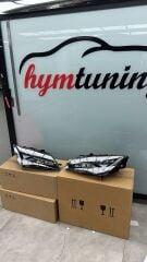 Seat Leon  mk3 led far mk3.5 görünüm 2013-2020 halojen farlı modellere uyumlu