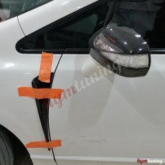 Honda Civic FD6 Yarasa Ayna Kapağı, Parlak Siyah, ABS Plastik, 2006 2011 Piano Black