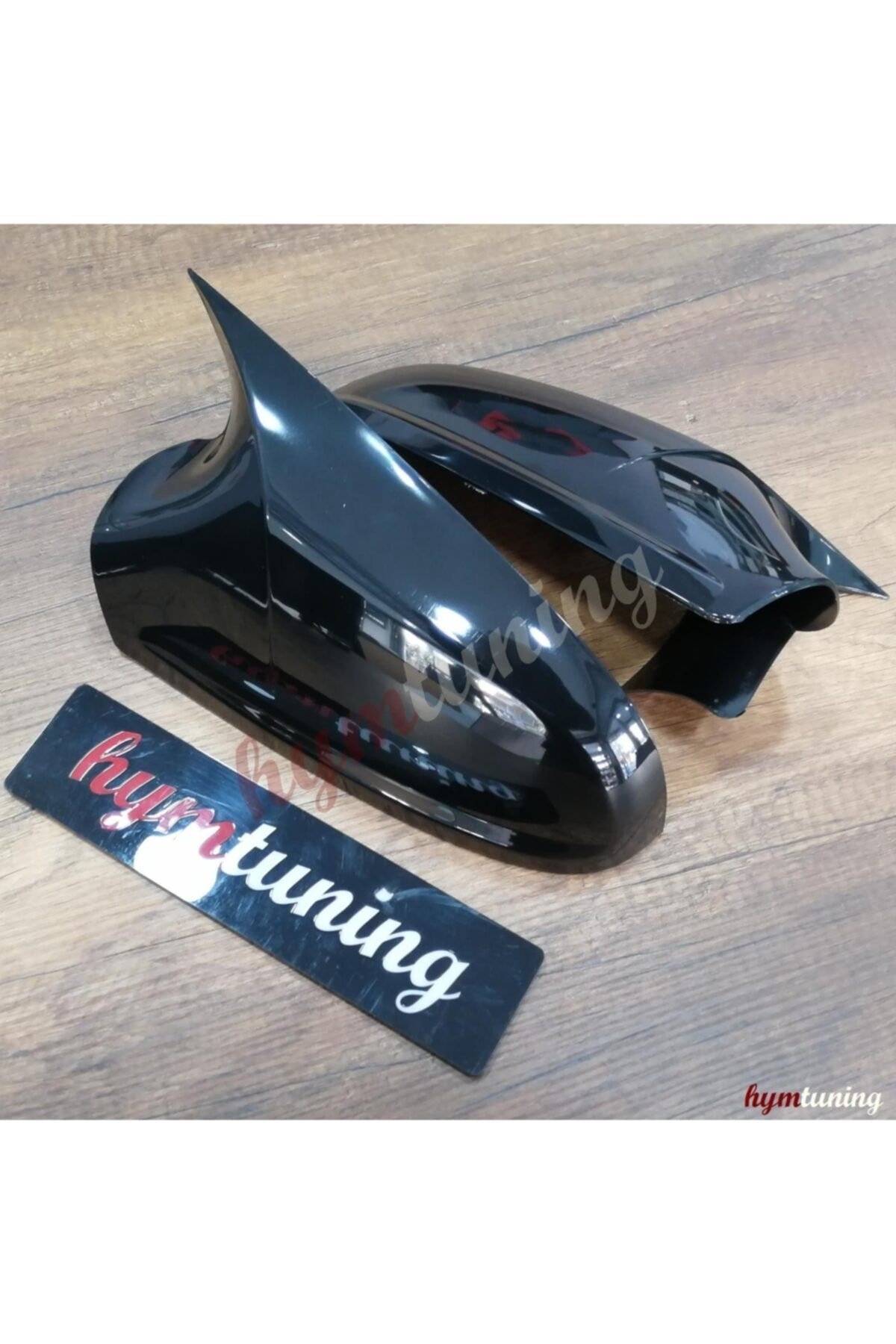 Opel Astra H Yarasa Ayna Kapağı - Parlak Siyah, Makyajlı, 2010+