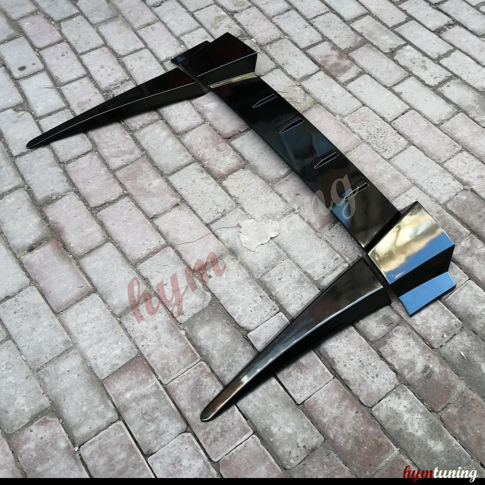 Honda Civic FD6 [FB7] Cam Üstü Spoiler 3 Parça Spoiler, Piano Black