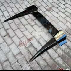 Honda Civic FD6 [FB7] Cam Üstü Spoiler 3 Parça Spoiler, Piano Black