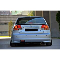 Honda Civic Vtec 2 Spoiler, ABS Plastik Parlak Siyah , 2001-2005
