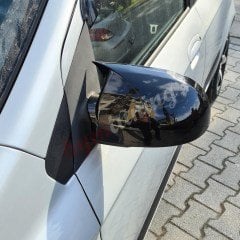 Hyundai Getz Batman Yarasa Ayna Kapağı, 2002 2009, Parlak Siyah, Piano Black Yapıştırma