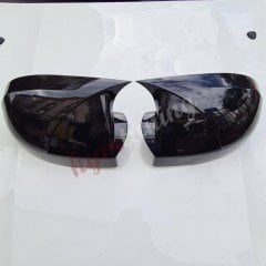 Hyundai Getz Batman Yarasa Ayna Kapağı, 2002 2009, Parlak Siyah, Piano Black Yapıştırma