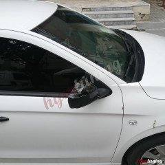 Pejo 301 Batman Ayna Kapağı - Piano Black, Sağ Sol Set, Yapıştırma, ABS Plastik Parlak Siyah