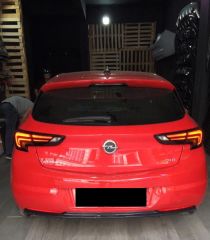 Opel Astra K Difüzör Çıkışsız Parlak Siyah, 1. Sınıf abs plastik