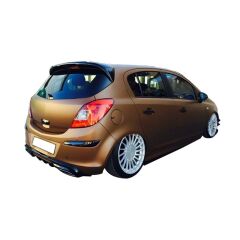 opel corsa d piano black boyalı spoiler spoyler