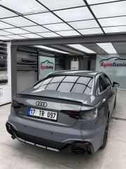 audi a4 rs4 arka tampon difüzör seti 2021+ uyumlu
