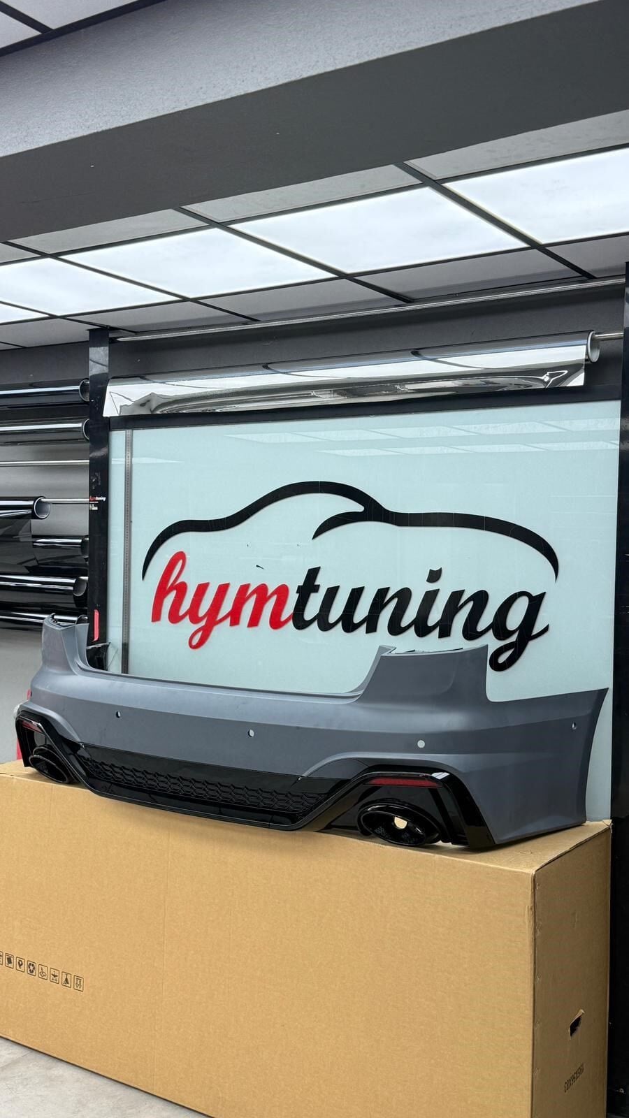 audi a4 rs4 arka tampon difüzör seti 2021+ uyumlu