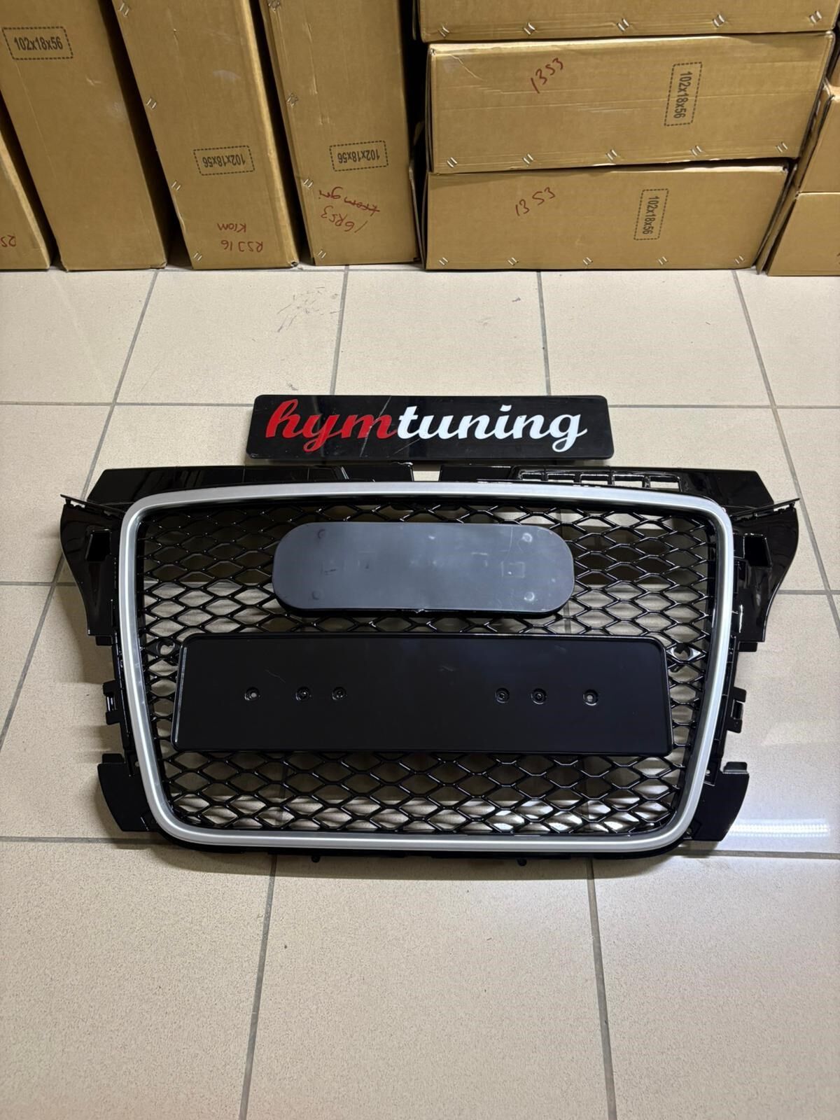 Audi A3 Rs3 Panjur 2008-2012 8P KASA UYUMLU SİLVER SİYAH