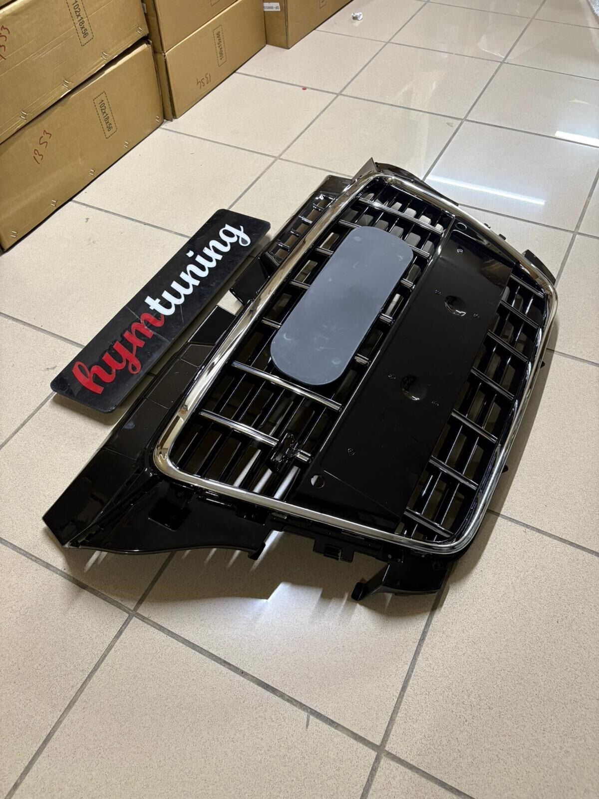 Audi A3 S3 Panjur 2008-2012 8P KASA UYUMLU KROM SİYAH