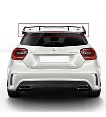 MERCEDES A SERİSİ W176 CAM ÜSTÜ SPOYLER PARLAK SİYAH