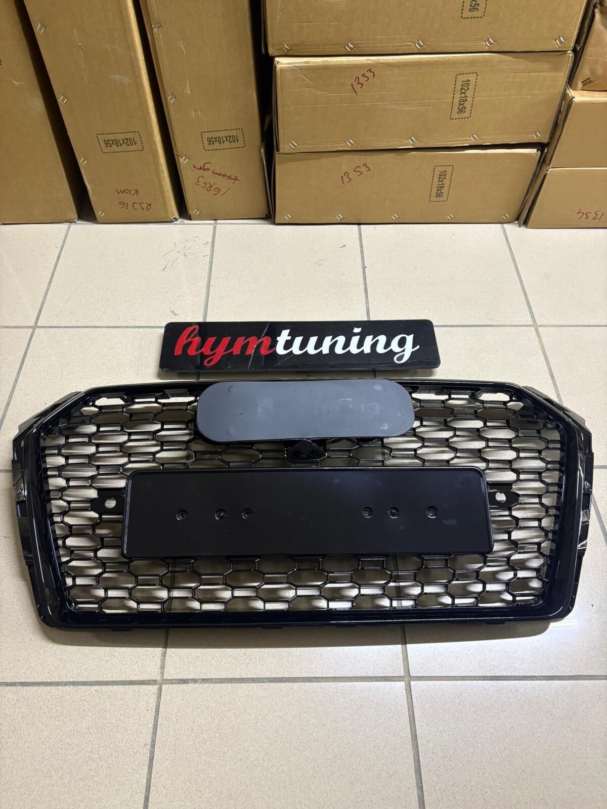 AUDİ A4 RS4 PANJUR B9 2017-2020 UYUMLU SİYAH