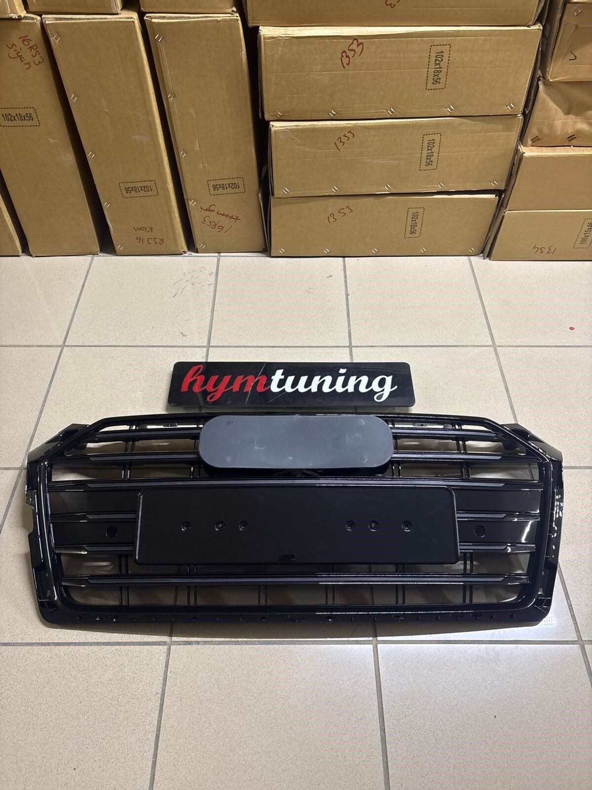 AUDI A5 S5 PANJUR FULL SİYAH 2016-2019 UYUMLU S5 GRILLE
