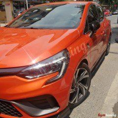 Renault Clio 5 Yarasa Ayna Kapağı Piano Black, Yeni Clio Batman Kapak, ABS Plastik Parlak Siyah