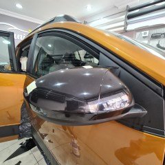 Yeni Sandero Yarasa Ayna Kapağı, ABS Plastik Parlak Siyah 2020 2021 2022, Piano Black