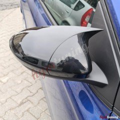 Yeni Sandero Yarasa Ayna Kapağı, ABS Plastik Parlak Siyah 2020 2021 2022, Piano Black