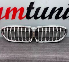 BMW 3 SERİSİ G20 TEK ÇİZGİ KROM BÖBREK 2019 2022 KROM PANJUR