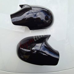 Citroen C3 MK1 Yarasa Ayna Kapağı Piano Black 2003 2010 yapıştırma Batman Kapak, ABS plastik