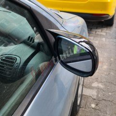 Citroen C3 MK1 Yarasa Ayna Kapağı Piano Black 2003 2010 yapıştırma Batman Kapak, ABS plastik