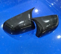 Dacia Lodgy Batman Yarasa Ayna Kapak, Parlak Siyah, 2012 2021, Lodgy Yarasa Ayna Kapak, Piano Black