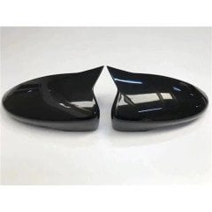 Jetta MK6 Yarasa Ayna Kapağı Abs Plastik 2011 2017 Parlak Siyah, Piano Black Sağ Sol Takım Batman