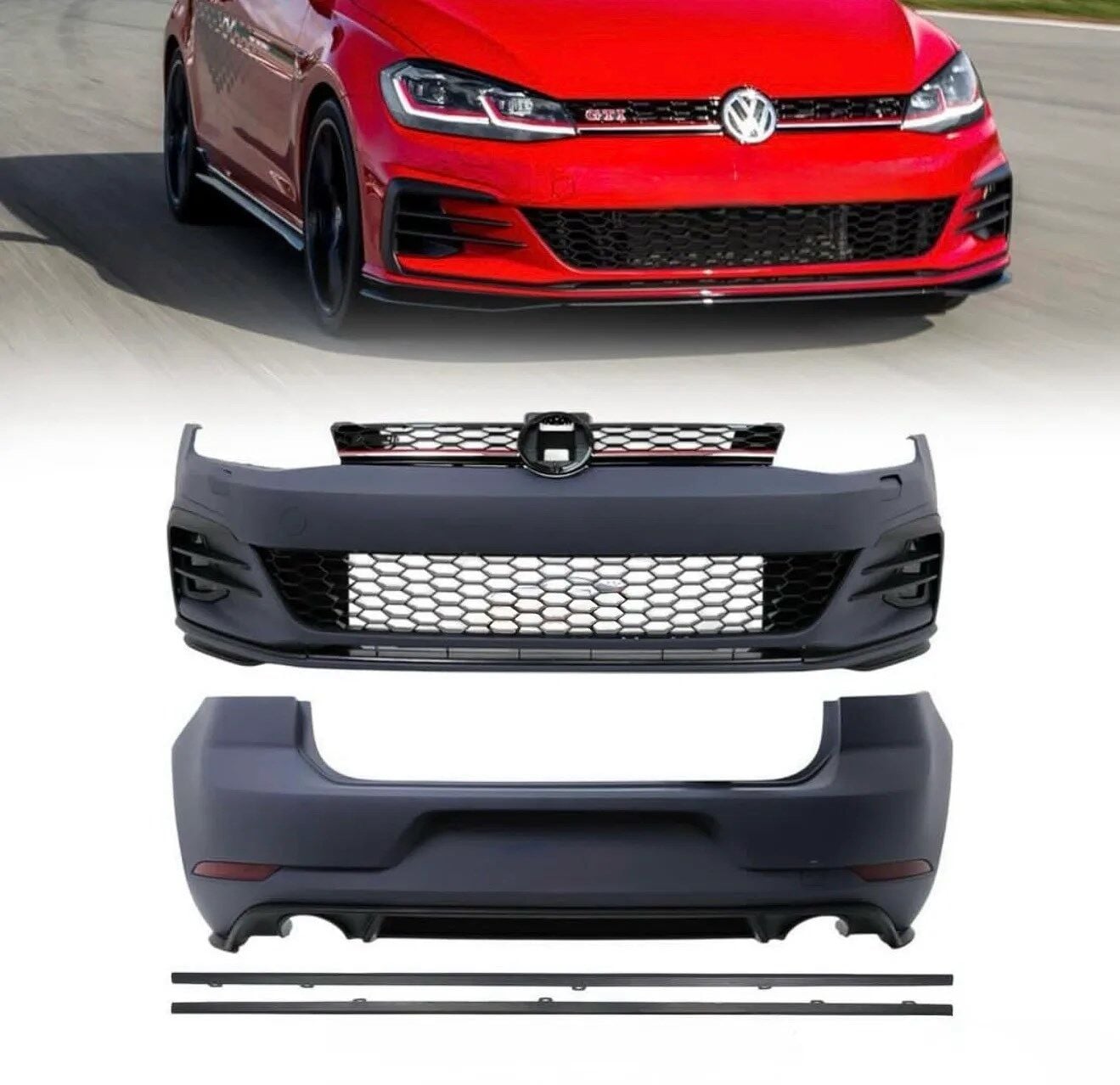 VW GOLF MK7 7.5 GTİ  BODYKİT SET  2013 2017