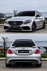 Mercedes C Serisi W205 C63 BodyKit ( MAKYAJLI VE MAKYAJSIZ KASA UYUMLU )