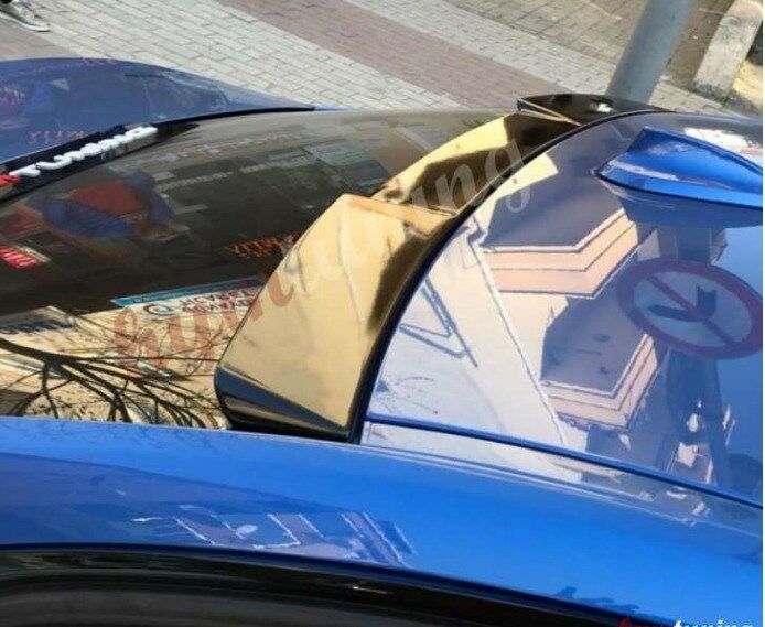 BMW 3 Serisi F30 Cam Üstü Yarasa Spoiler, Parlak Siyah