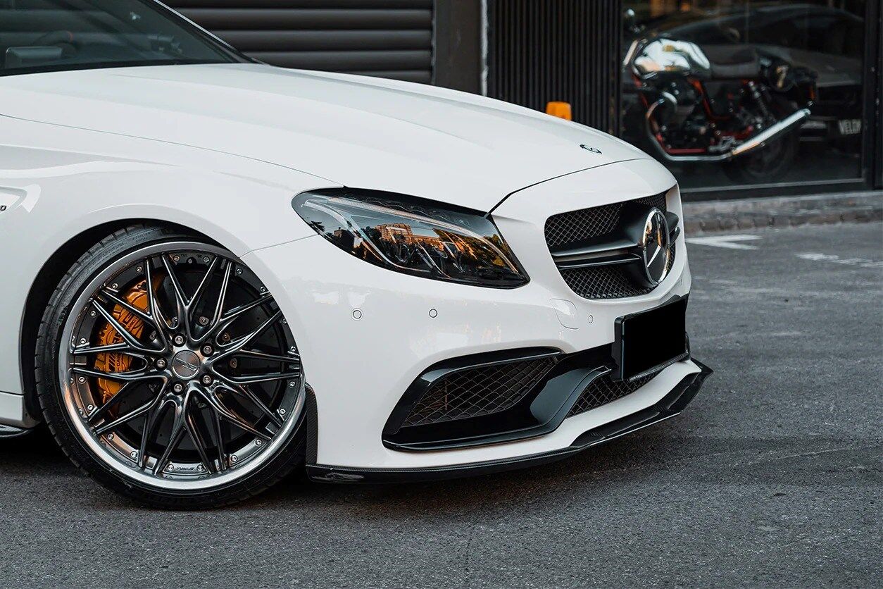 MERCEDES C SERİSİ W205 ÖN LİP C63 TAMPON UYUMLU 2015 2020 BOYASIZ