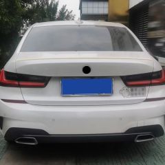 BMW 3 Serisi G20 Orjinal Tip İnce Spoiler 2020+ PARLAK SİYAH M3 BAGAJ ÜSTÜ İTHAL PLASTİK
