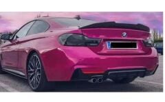BMW 4 SERİSİ F32 COUPE PSM SPOYLER 2014 2020 PARLAK SİYAH