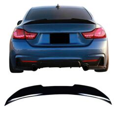 BMW 4 SERİSİ F32 COUPE PSM SPOYLER 2014 2020 PARLAK SİYAH