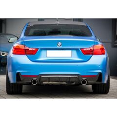 BMW 4 SERİSİ F32 F33 F36 PERFORMANS DİFÜZÖR - SAĞ SOL TEKLİ 2014 2020 PARLAK SİYAH İTHAL ÜRÜN