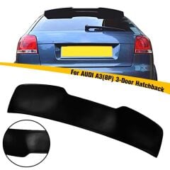 AUDİ A3 8P SPOİLER 2004 2013 2 KAPI UYUMLU RS3 SPOYLER PİANO BLACK