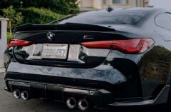 BMW 4 SERİSİ G22 COUPE PSM SPOYLER 2021+ PARLAK SİYAH