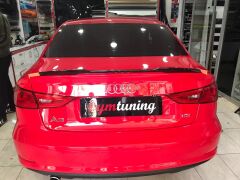 Audi A3 sedan Yarasa Spoyler Piano Black Parlak Siyah boyalı 2013 2020 a3 bagaj spoileri