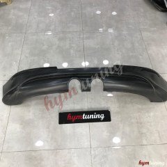 VW Golf 5 R32 Difüzör, Tampon Arka Ek R32 2003 2009 Uyumlu, Boyasız ABS Plastik Mat Siyah