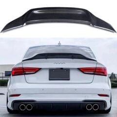AUDİ A3 8V SEDAN SPOİLER PSM R-STYLE SPOİLER 2013 2020 PARLAK SİYAH