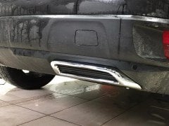 Peugeot 3008 difüzör kromu egzoz ucu ABS plastik üzeri krom, 2016 Sonrası