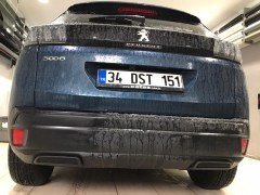 Peugeot 3008 difüzör kromu egzoz ucu ABS plastik üzeri krom, 2016 Sonrası