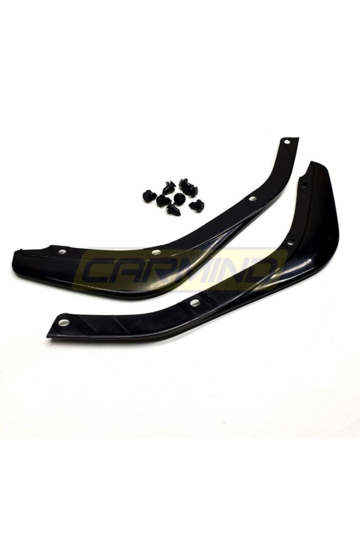 Honda Civic Fc5 Ön Tampon Altı Flap 2016-2019, ABS Plastik, Boyasız Siyah Renk, Boyamak Şart Değil
