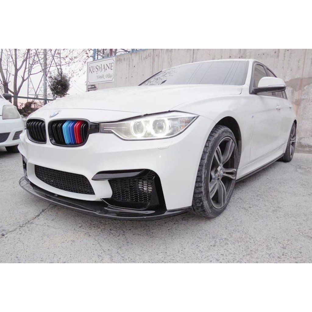 BMW 3 Serisi F30 F80 Lip, M3 Lip Parlak Siyah, 2012 2018, Piano Black