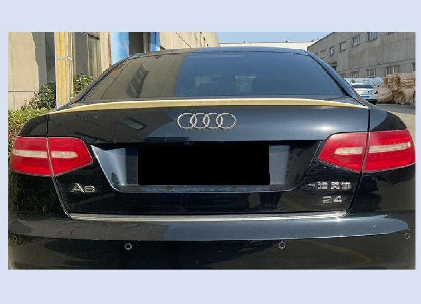 AUDİ A6 C6 İNCE SPOYLER 2005 2011 BOYASIZ İTHAL PLASTİK