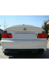 BMW 3 Serisi E46 Csl Spoyler Bagaj Üstü Piano Black Abs Plastik Spoiler