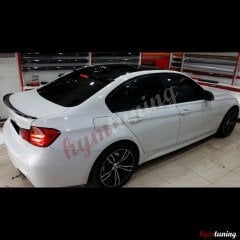 BMW 3 Serisi F30 Cam Üstü Spoiler, Parlak Siyah, ABS PLASTİK, Piano Black Düz Model