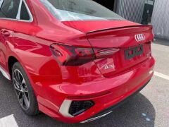 Audi a3 spoiler ince model 2021 2022 2023 2024 2025 sedan uyumlu s3 Spoyler pianoblack