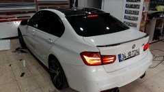 BMW F30 Spoiler Piano Black Boyalı ABS Plastik, M Performence Model, Parlak Siyah, İthal 1. Sınıf