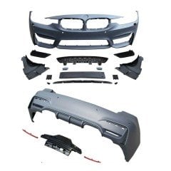 Bmw F30 M3 body kit F80 tampon seti ÖN ARKA TAMPON YAN MARŞPİYEL PANJUR
